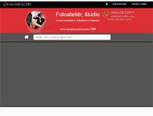 Tablet Screenshot of fotoateliery.sk